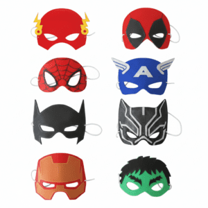 Máscaras de Superhéroes 21 Motivos